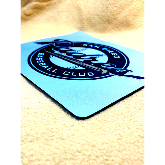 PADRES BASEBALL HIGH QUALITY MOUSE PAD MAT FOR SHOOL AND OFFICE - Picture 4 of 4
